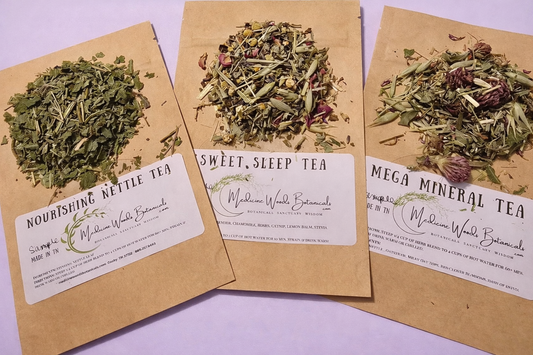 Tea Sampler - Sample bag of each of our nourishing teas.