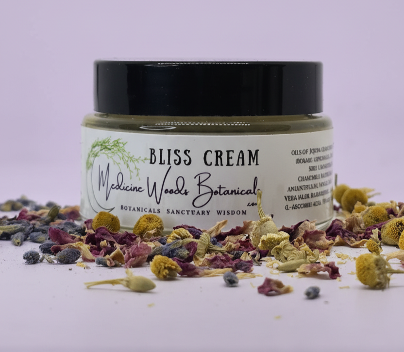 Bliss Face Cream with Hyaluronic Acid and Vitamins A, C & E. - MedicineWoods