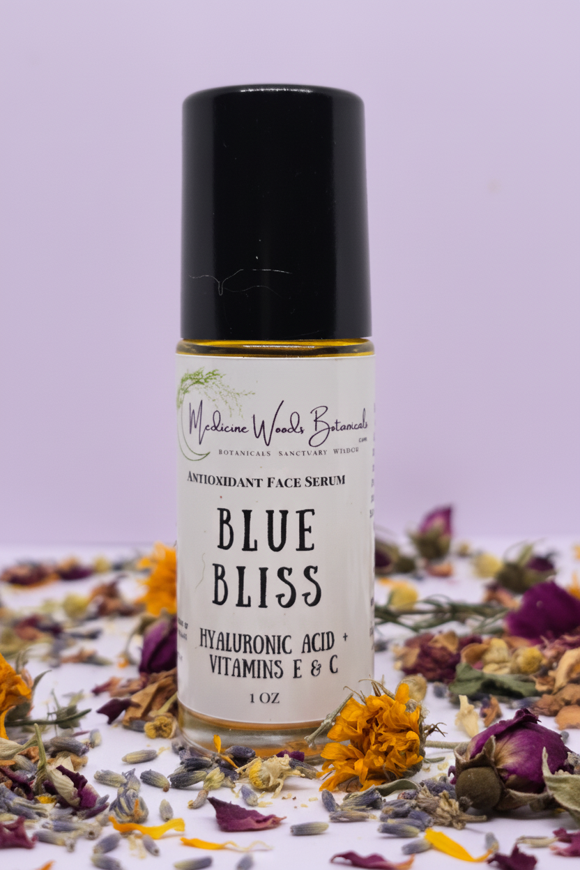 Blue Bliss with lavender background only